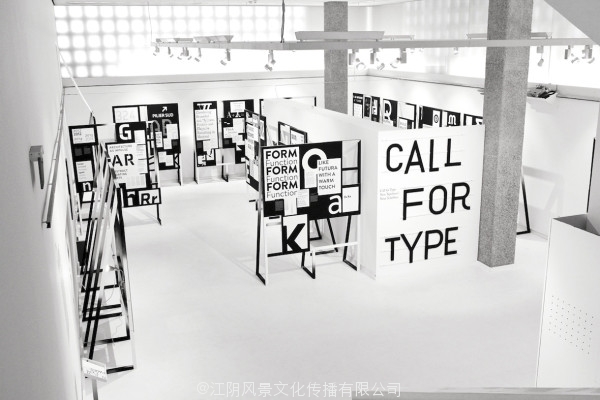 Call for Type. New Typefaces / Neue Schriften. 新型面图形/字体设计展，展架不错