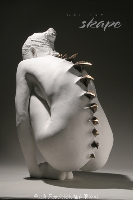 ‘Humanoid ‘  韩国雕塑艺术家Yoo-Jin Lee的人体和爬虫混合雕塑作品