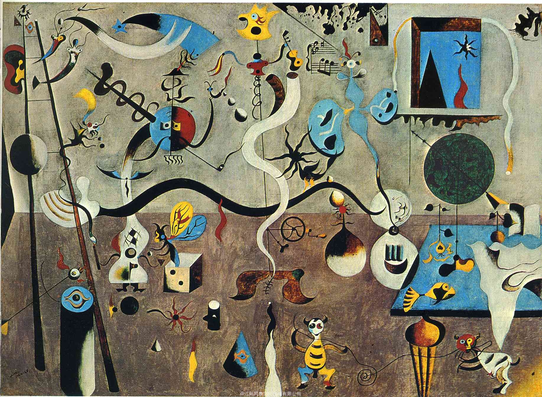 最喜爱的画家-约安·米罗 Joan Miro