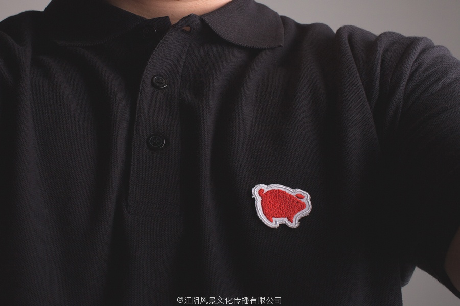 Polo shirt designed by Fork for fast food chain Mary Wong