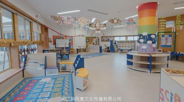 他将鲁迅笔下的三味书屋移植到这座幼儿园中